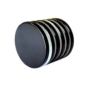 black epoxy neodymium n52 10mm neodymium disc 7000 gauss neodymium magnet