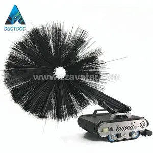 350-1000mm electric duct and chimney cleaning robot ventilation pipe cleaning equipment