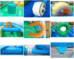 Città del Divertimento Gonfiabile a Tema Giungla con Percorso a Ostacoli di Cheer Amusement - Product Image 6