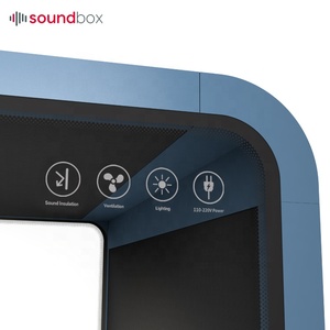 Soundbox Multi-size cabina insonorizzata ufficio pubblico cabina telefonica Privacy ufficio pod - Product Image 3