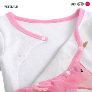 Linnen layouts of the baby from the newer sleeve rompers kids jumpsuit icing ruffle jumpsuit least wholesale - Product Image 5