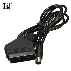 <span class=keywords><strong>Cavo</strong></span> <span class=keywords><strong>Scart</strong></span> per Console Sega Genesis 1, <span class=keywords><strong>Cavo</strong></span> Audio Video per TV con Rivestimento in PVC, Coppia Intrecciata per Lettori DVD Mega Drive 1 MD1 - Product Image 3