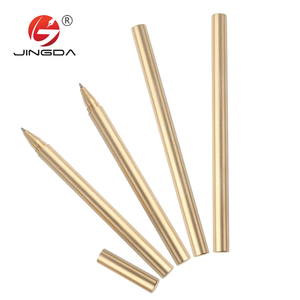 Penna a Sfera di Lusso Jingda in Metallo Ramato di Alta Qualità, Logo Personalizzabile, Larghezza di Scrittura 0,7mm, Materiale in Acciaio, Penna Cancellabile - Product Image 1