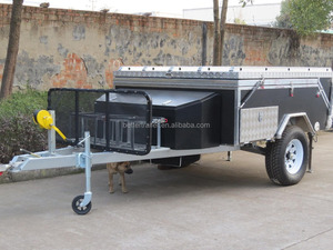 Remorque de camping familiale de luxe à pliage arrière entièrement fermée au design unique - Product Image 2