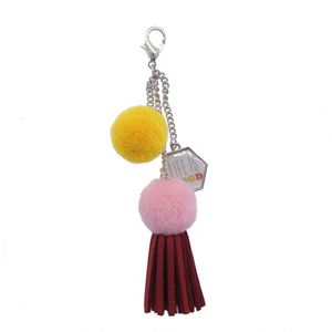 <span class=keywords><strong>พวง</strong></span><span class=keywords><strong>กุญแจ</strong></span>โลหะทำจากโลหะผสมสังกะสีแบบกำหนดเอง,ห่วงลูกปอมปอมกำมะหยี่เกาหลีทำจาก PU - Product Image 3