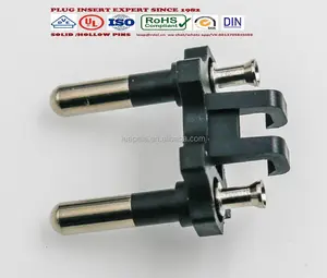 KO-332 korea stecker einsatz SOLID HOLLOW SLIM DESIGN TWO PINS