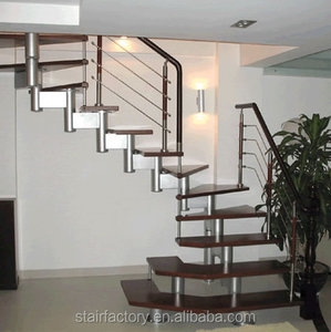 <span class=keywords><strong>Escalier</strong></span> intérieur australien, marches en bois massif, <span class=keywords><strong>escalier</strong></span> d'attique simple en acier et bois, L-55 - Product Image 1