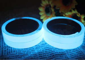 10 m photoluminescent الذاتي كلوريد متعدد الفينيل اللاصق الفينيل يتوهج في الظلام مضيئة لاصق تحذير لافتات الزخرفية شريط لاصق ملصق - Product Image 3