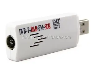 Perangkat Lunak Stik Dongle RTL2832U + FC0012 USB FM + DAB-T + SDR Radio Mini TV Penerima Televisi Digital