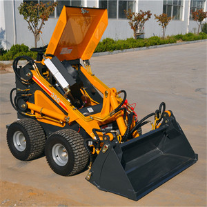Мини-погрузчик с бортовым поворотом, дорожная уборочная машина - Product Image 5