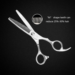 Tijeras profesionales curvadas afiladas <span class=keywords><strong>para</strong></span> cortar el pelo, tijeras de acero japonés <span class=keywords><strong>para</strong></span> peluquería de <span class=keywords><strong>perros</strong></span> y Mascotas - Product Image 5