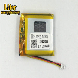 1.0-<span class=keywords><strong>3</strong></span> P <span class=keywords><strong>3</strong></span>.7 V 524038 mah 1200 lithium polymer lipo rechargeable battery li ion Solar lithium battery with PCM - Product Image 2
