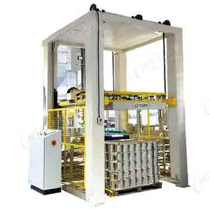 Jar Depalletizer Machine High Level Automatic Empty Glass Bottle/ Jerrycan/glass Packaging Line Depalletizing Machine 1-3stacks