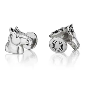 Customized New Design Metal 3D Novelty Animal Cufflinks For Gifts