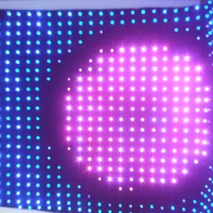 LED dinding tirai video kain Bintang