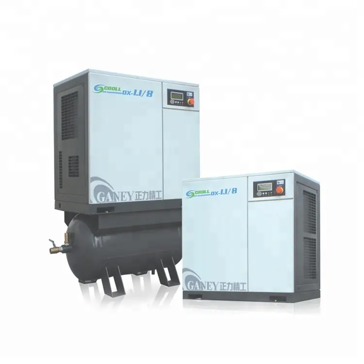 China Ganey 15KW High Quality industrial Scroll Air Compressors