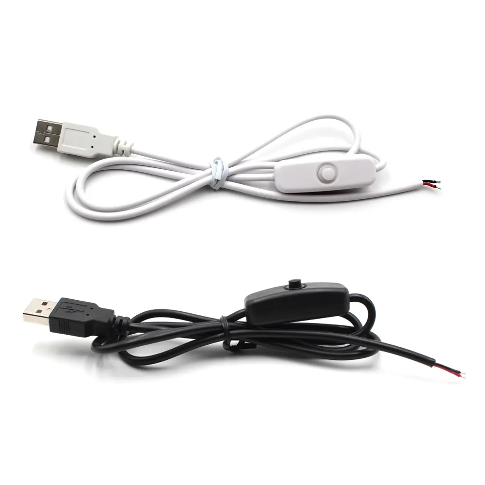 USB 2.0 zum Öffnen mit Schalter kabel Micro 1.5M USB-Ladegerät mit 501 Schalter EIN/AUS USB-Kabel mit Schalter