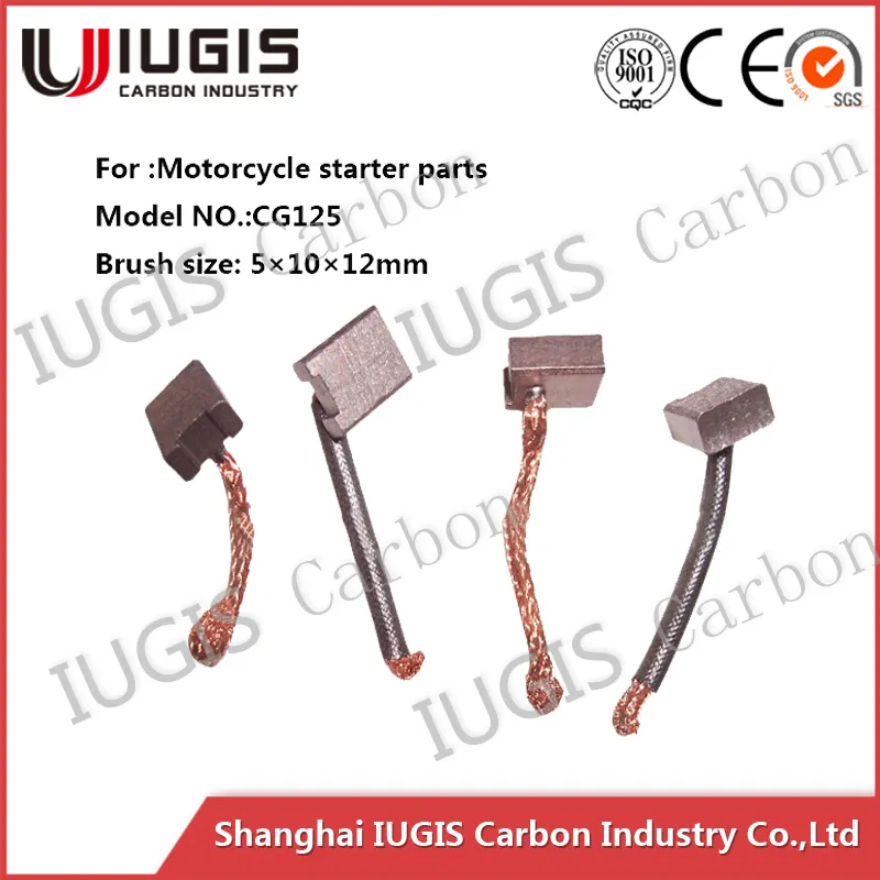 CG125 COPPER CARBON BRUSH IN MOTORCYCLE MOTOR PARTS