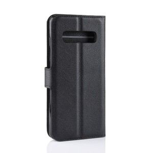 Pour <span class=keywords><strong>Samsung</strong></span> S10 <span class=keywords><strong>S9</strong></span> <span class=keywords><strong>Plus</strong></span> Étui Portefeuille Étui En Cuir Portefeuille Housse Avec Fente pour Carte - Product Image 4