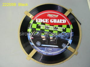 ยางกันกระแทกขอบประตูพลาสติกสีดำ อุปกรณ์เสริมสำหรับรถยนต์ อุปกรณ์ตกแต่งภายนอกรถยนต์ - Product Image 4