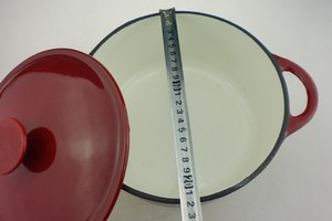 Sgs y la fda lfgb certificación fasion nuevo rojo esmalte cazuela de hierro fundido plato/cazuela - Product Image 5