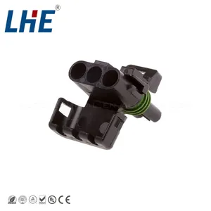 12015793 de 3 pinos pacote de tempo elétrica conector delphi