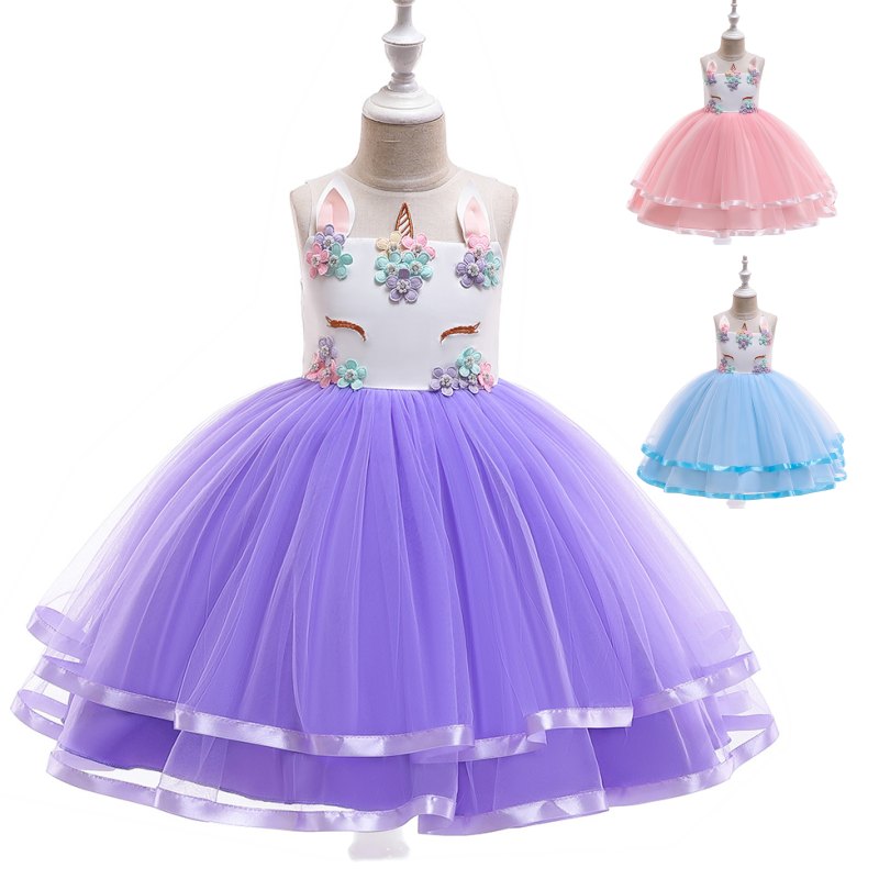 Wholesale Unicorn Birthday Party Supplies - Princess Dress