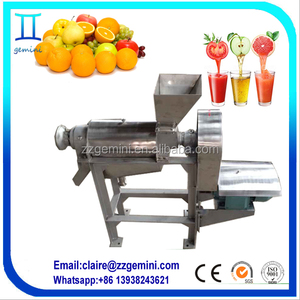 Yüksek kapasiteli ticari alıç Berry sıkacağı/spiral meyve suyu ekstraktör makinesi - Product Image 5