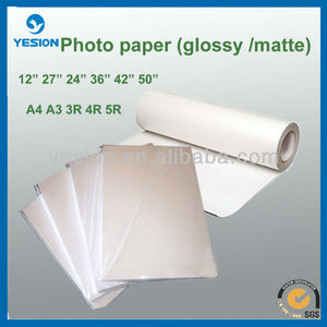 Nuevo producto! Impresora de inyección de tinta premium glossy photo paper roll hoja a4 a3 5r 4r - Product Image 1