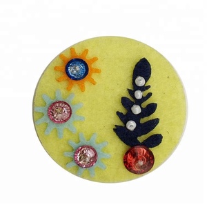 Fer sur appliques 3d broderie à la main perle fleur Patch Designs