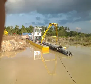 Corte máquina draga de sucção de areia