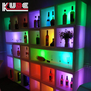 <span class=keywords><strong>Led</strong></span> Cube Phân 60cm đa màu nhựa mocolor <span class=keywords><strong>LED</strong></span> ghế chiếu sáng thay đổi ngoài trời Ghế nhựa - Product Image 3