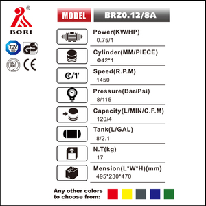 Compresor de Aire Bori 9L - Product Image 2