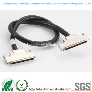 Vhdci, scsi- 1, scsi- 2, scsi- <span class=keywords><strong>3</strong></span>, rändelschraube oder Riegel clip, mit oder ohne ferrite, bis zu 33 Meter lang - Product Image 1