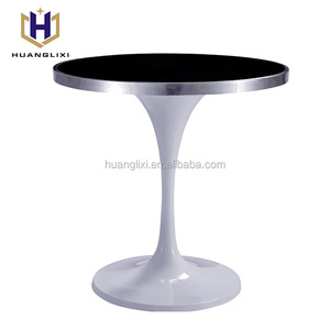 Utilisé Restaurant meubles en fer forgé trompette piédestal tulipe bases de table tulipe pied de table - Product Image 3