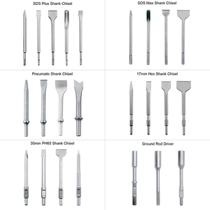 4Pcs SDS Plus <strong>Chisel</strong> Set in PVC Double Blister - Product Image 5