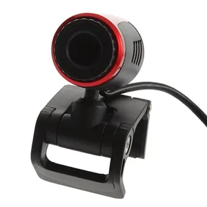 Webcam com 2.0 clipes usb, webcam à prova d' água com microfone, pc, câmera webcam