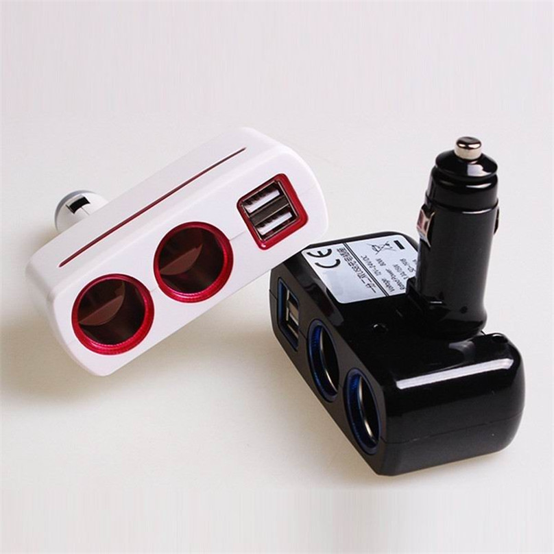 2 port cigarette lighter adapter Car Cigarette Lighter Socket Splitter
