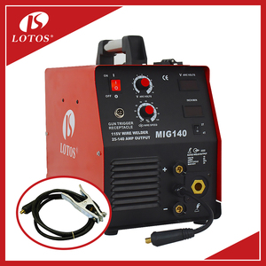 Lotos MIG140 máquina precio <span class=keywords><strong>de</strong></span> fábrica CO2 soldadura <span class=keywords><strong>de</strong></span> aluminio SS <span class=keywords><strong>140</strong></span> <span class=keywords><strong>AMP</strong></span> MIG soldador máquina con la antorcha libre - Product Image 3