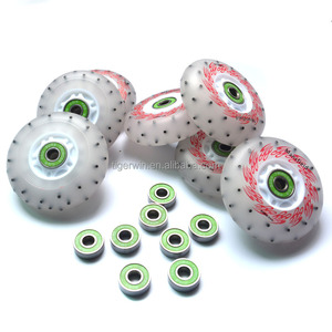 Alta calidad <span class=keywords><strong>patines</strong></span> en línea rueda de luz LED con chispa múltiple tamaño <span class=keywords><strong>ROLLERBLADE</strong></span> rueda del patín de ruedas - Product Image 3