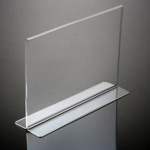 Promotional 6x4 7x5 <strong>8x6</strong> Freestanding Polished Clear Acrylic Picture <strong>Photo</strong> <strong>Frame</strong> - Product Image 1