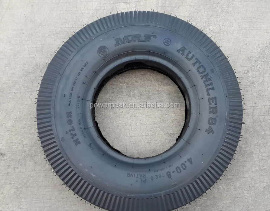 Llantas mrf 400-8 bajaj 4.00-8 bajaj用タイヤ