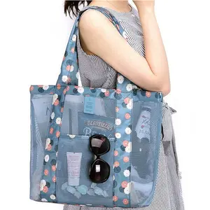 Travel Bag Multifunction Fashion Women Shoulder Bag Clothing Cosmetics Package Lady Beach Tote Bag