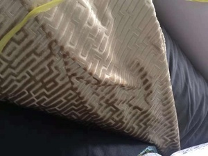 Tissu d'ameublement en velours jacquard de 280 mm et 150 mm de largeur pour canapés et rideaux - Product Image 2