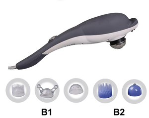 Masajeador de mano electrónico Jinboyang con pintura en aerosol de goma - Product Image 3