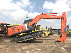 24Ton Used Hitachi ZX240 Crawler Excavator 2022 <b>Model</b> 158KW Power <b>Engine</b> Motor Gearbox PLC for Sale - Product Image 2