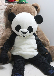 Đảng Cartoon Thú Nhồi Bông Linh Vật Trang Phục Cho Người Lớn Thấp MOQ Mềm Plush 180CM Dễ Thương Panda <span class=keywords><strong>Bear</strong></span> Linh Vật Trang Phục - Product Image 3
