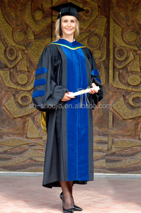 Matte Bachelor, Master Doctor's Unisex Conjunto de túnicas de Graduación - Product Image 6