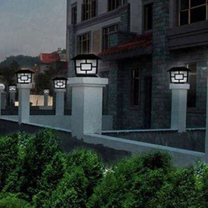 Solar luces Pilar jardín paisaje luces LED impermeable al aire libre del parque luces decorativas para jardín al aire libre parque - Product Image 6