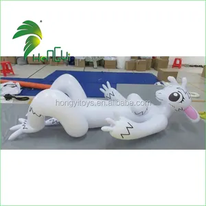 Attractive Inflatable Lying Sexy Rabbit Cartoon Girl With Sex Breast For Sale